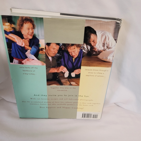 Julia and Jacques Cooking at Home, by Julia Child and Jacques Pepin, 1999. - Picture 15 of 16